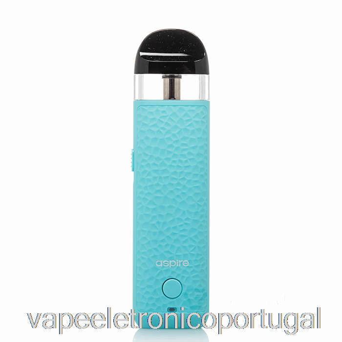 Vape Eletrônico Aspire Minican 4 Pod Sistema Azul Aqua